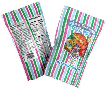 Igloo Sweets Mega-Mix Jamboree Freeze Dried 90g (Box of 10)