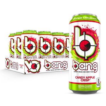 Bang Energy Candy Apple Crisp 500ml (16.9 fl.oz) (Box of 6)