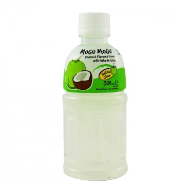 Mogu Mogu Nata De Coco Coconut Drink  320ml (Box of 24) BBE 31 OCT 2024
