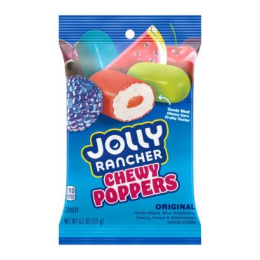 Jolly Rancher Original Chewy Poppers 176g (6.2oz) (Box of 12)