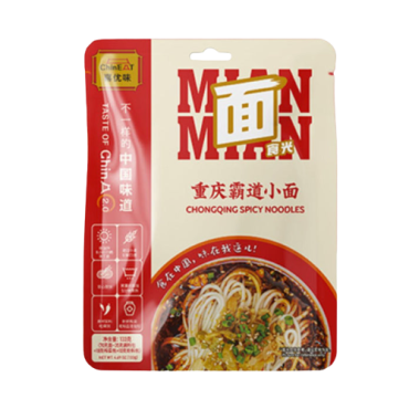 Chineat Chongqing Spicy Noodles 133g (Pack of 24)