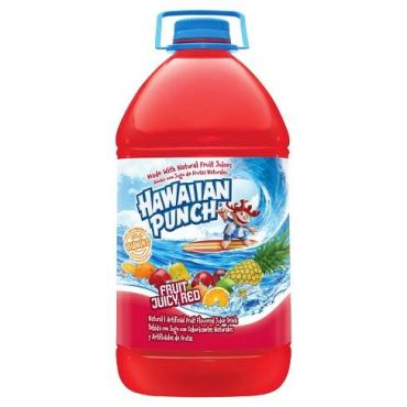 Hawaiian Punch Fruit Juicy Red Drink 3.78ltr (1 Gallon) (Box of 4) BBE 15 MAY 2024
