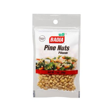Badia Pine Nuts 28.3g (1oz) (Box of 12) BBE 30 JUL 2024