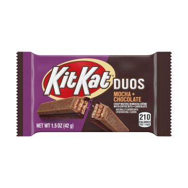 Kit Kat Mocha & Chocolate Bar 42g (1.5oz) (Box of 24) (BBE - 01/01/2023)