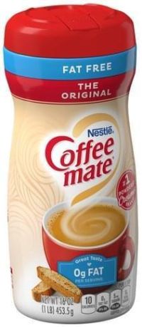 Nestle Coffee Mate Original Fat Free Powdered Creamer 453g (16oz) (Box of 12)