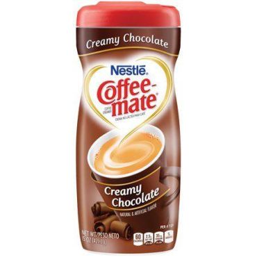 Nestle Coffee Mate Creamy Chocolate Creamer 425g (15oz) (Box of 6) BBE 17 MAR 2025