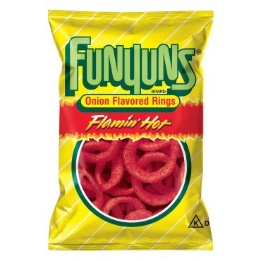 Funyuns Flamin Hot Onion Rings 163g (5.75oz) (Box of 8)