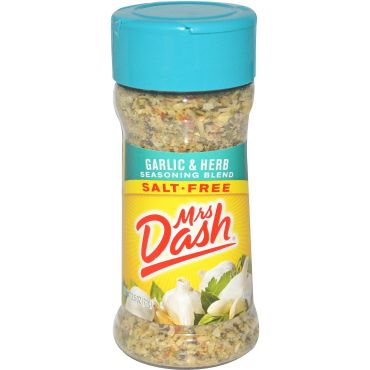 Mrs Dash Garlic and Herb Seasoning 71g (2.5oz) (Box of 8) BBE 31 JUL 2024