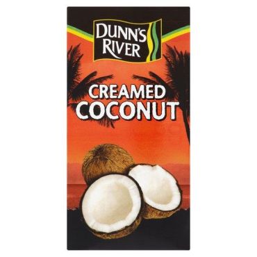 Dunn's River Creamed Coconut  200g (Box of 12)