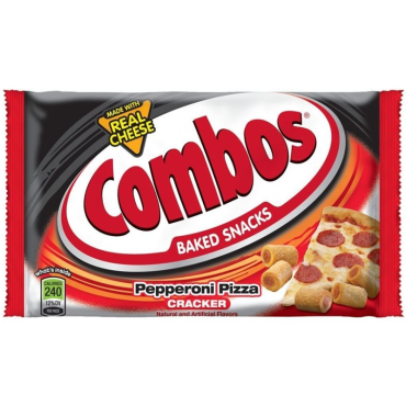 Combos Pepperoni Pizza Cracker Pretzel To Go 48.2g