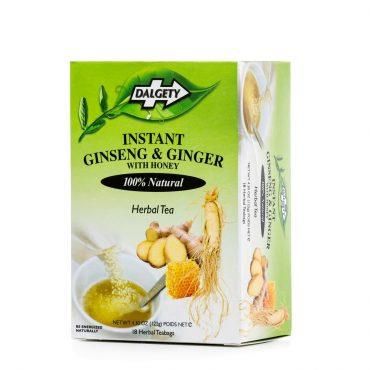 Dalgety Instant Ginseng & Ginger Tea 122g (18 Tea Bags) (Box of 6)