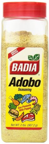 Badia Adobo with Pepper 907.2g (2lbs) (Box of 6)