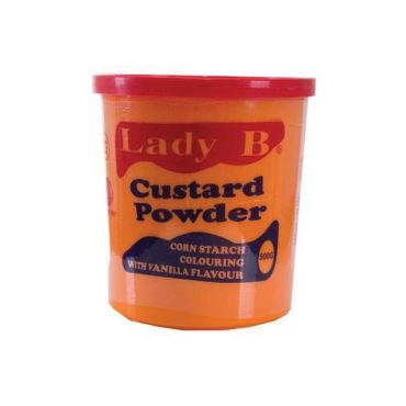 Lady B Custard Powder 500g (Box of 24)