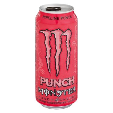 Monster Pipeline Punch 473ml (16 fl.oz) (Box of 12) BBE 31 DEC 2023
