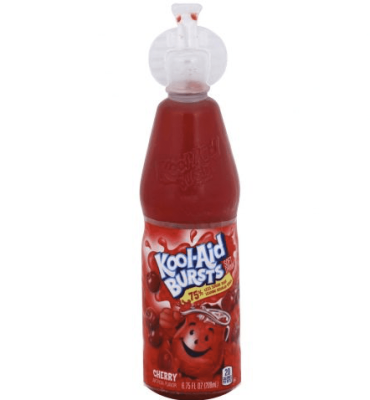 Kool Aid Bursts Cherry 200ml (6.75 fl.oz) (Box of 12)
