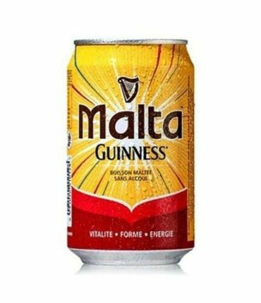 Nigerian Malta Guinness Drink Can 330ml (Box of 24)