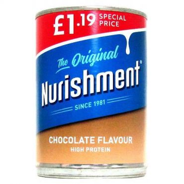 Nurishment Original Chocolate £1.19 PMP 400g (Box of 12)