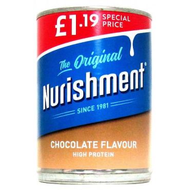 Nurishment Original Chocolate £1.29 PMP 400g (Box of 12)