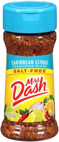 Mrs Dash Caribbean Citrus 68g (2.4oz) (Box of 12)