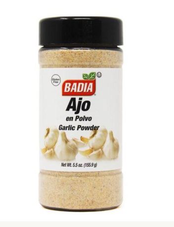Badia Ajo en Polvo / Garlic Powder 155.9g (5.5oz) (Box of 6)