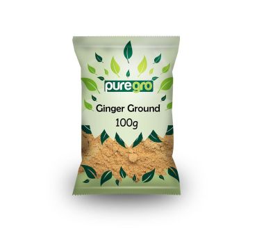 Puregro Ginger Ground 100g PMP 99p (Box of 10)