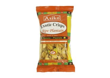 Asiko Plantain Crisps Mild Chilli 75g (Box of 30)