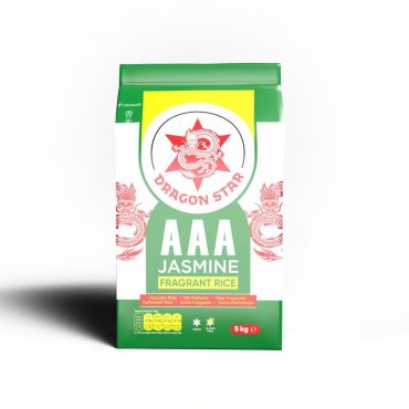 Dragon Star Jasmine Fragrant Rice 5kg PM £5.99