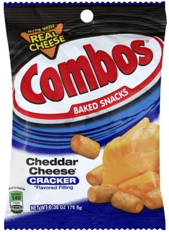 Combos Cheddar Cheese Cracker Pretzel 178g (Box of 12)