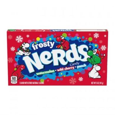Christmas Frosty Nerds Theatre Box 5oz (141g) (Box of 12)