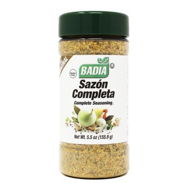 Badia Complete Seasoning 155.9g (5.5oz) (Box of 6) (sazon completa)