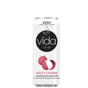 Vida Zero Salty Lychee 325ml (Box of 24)