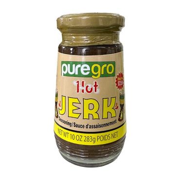 Puregro Hot & Spicy  Jerk Seasoning Paste PM £2.59 283g (Case of 6)