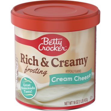 Betty Crocker Frosting Cream Cheese 453g (16oz) (Box of 8)