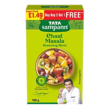 Tata Sampann Chatt Masala 100g PM £1.49 (Box of 8)