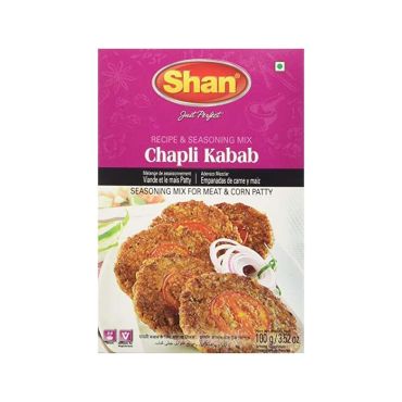 Shan Chapli Kabab Masala 50g (Box of 12)