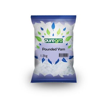 Puregro Pounded Yam 1.5kg (Box of 6)