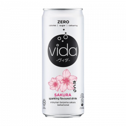 Vida Zero Sakura Drink 325ml (Box of 24)