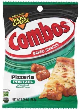 Combos Cheese Pizza Pizzeria Cracker Pretzel 178g (Box of 12)