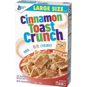 Cinnamon Toast Crunch 476g (16.8oz) (Box of 10) (BBE- 16/10/2022)