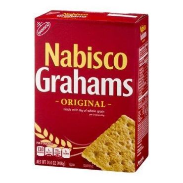 Nabisco Original Graham Crackers 408g (14.4oz) (Box of 12) BBE 26 AUG 2024