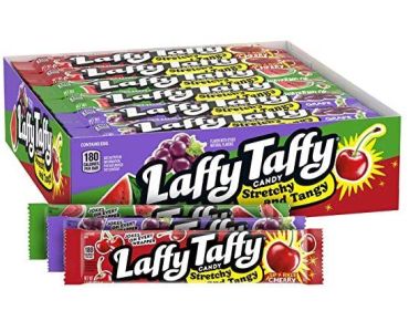 Laffy Taffy Stretchy & Tangy Variety Pack 42g (1.5 oz) (Box of 24) BBE 28 FEB 2024