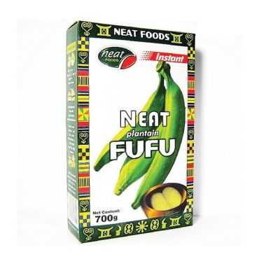 Neat Plantain Fufu 700g (Box of 12)