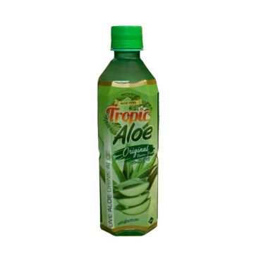 TropicAloe Premium Aloe Vera Drink Original 500ml (Case of12) BBE 30 APR 2024
