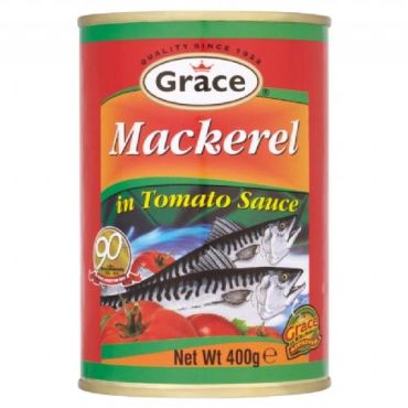 Grace Mackerel in Tomato Sauce 425g (Case of 12) GV425111V
