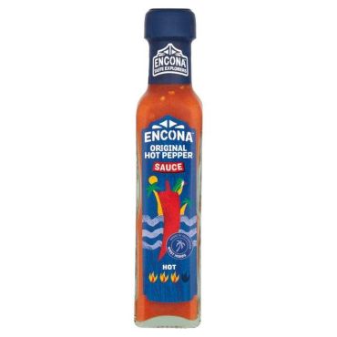 Encona Original Hot Pepper Sauce PM £1 142ml (Box of 6)