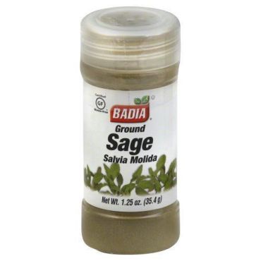 Badia Sage Ground 35.4g (1.25oz) (Box of 8)