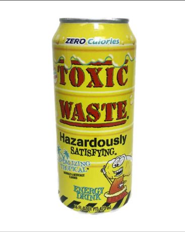 Toxic Waste Tropical Energy Drink 453ml (16oz) (Box of 24)