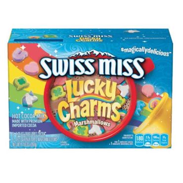 Swiss Miss Lucky Charms 268g (9oz) (Box of 8)