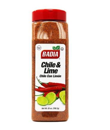 Badia Chile & Lime 708.7g (25oz) (Box of 4)