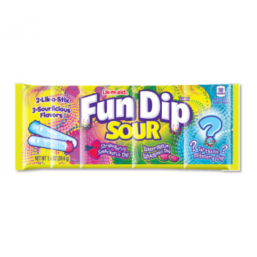 Fun Dip Sour 39.6g (1.4oz) (Box of 24)